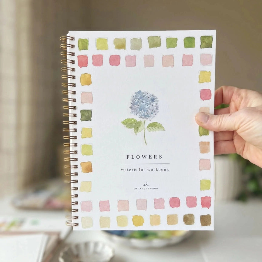 Watercolour Workbook - Flowers