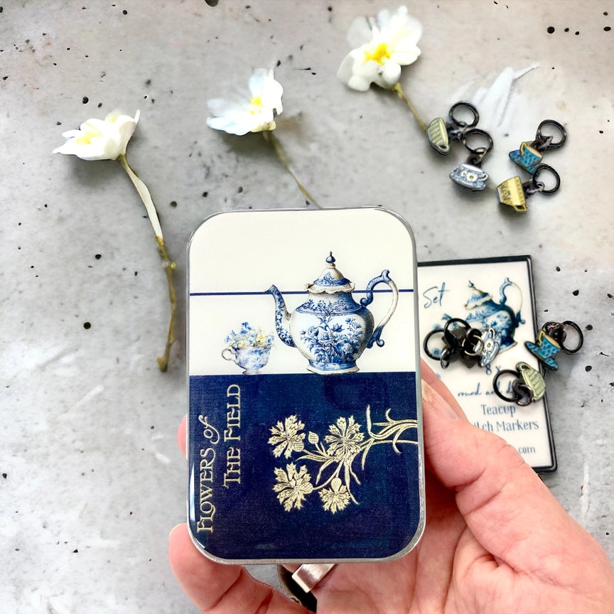 Notions Tin Large - Tea Time