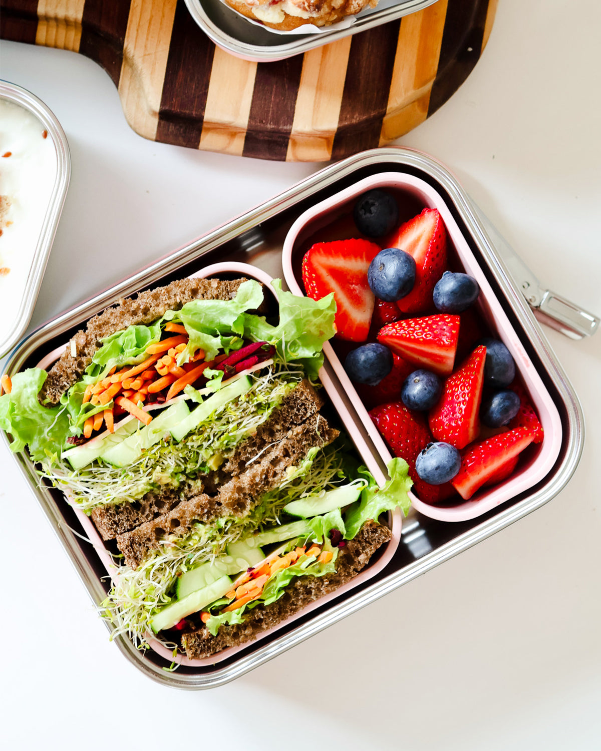 Lunch Container 56 oz - Moon Dust