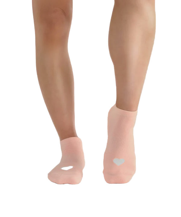 Classic Low Rise Grip Socks - Strawberry Heart