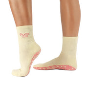 Crew Grip Socks - Pilates Club Yellow