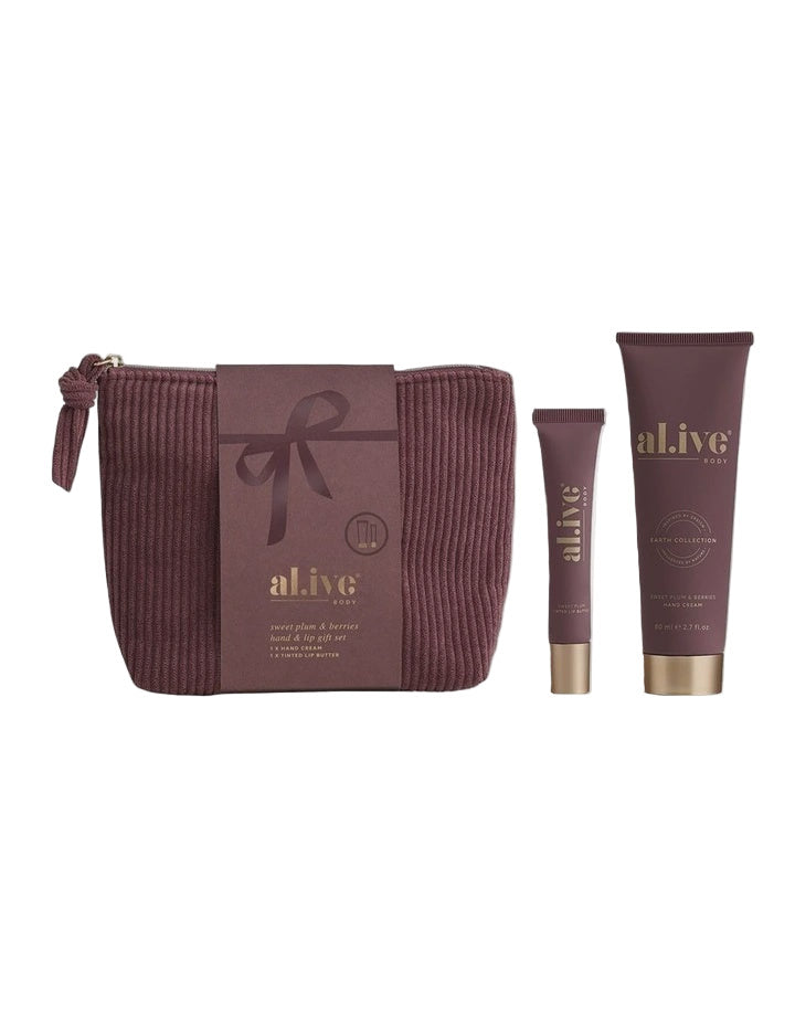 Hand & Lip Gift Set - Sweet Plum & Berries
