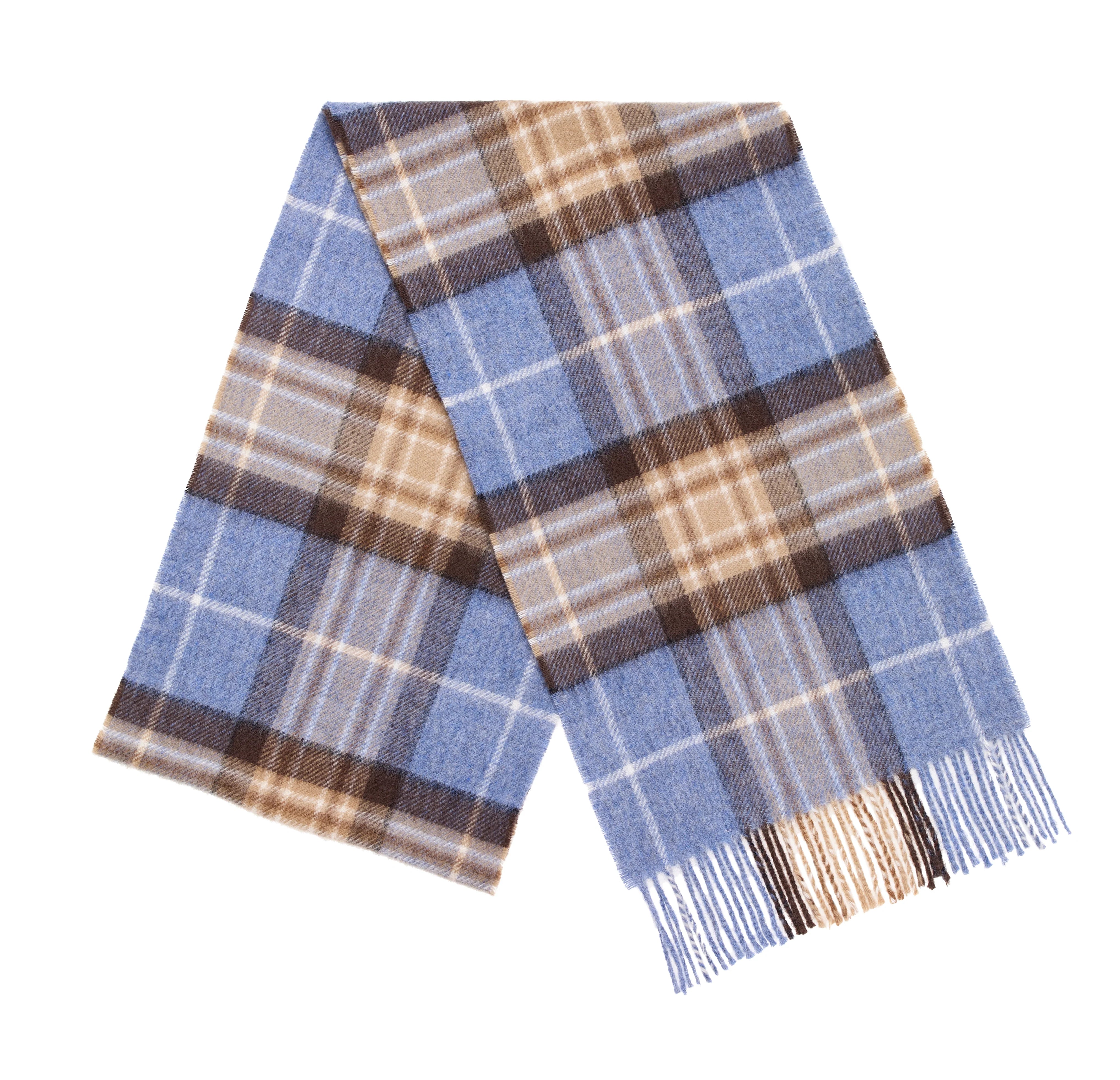 Tartan Blue McKellar Scarf