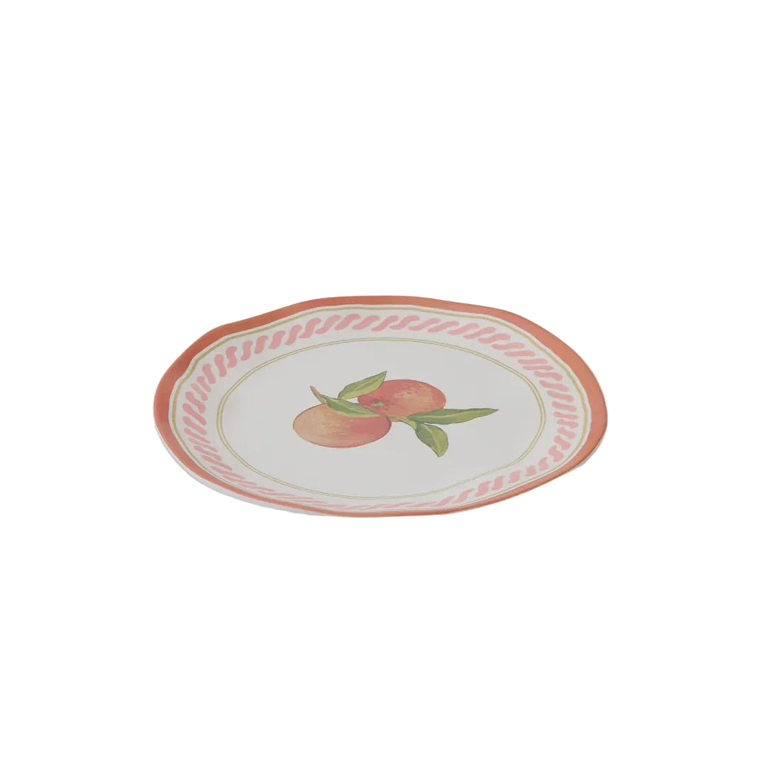 Melamine Small Plate - Fiesta Orange