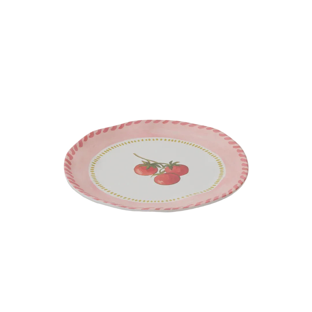 Melamine Small Plate - Fiesta Tomato