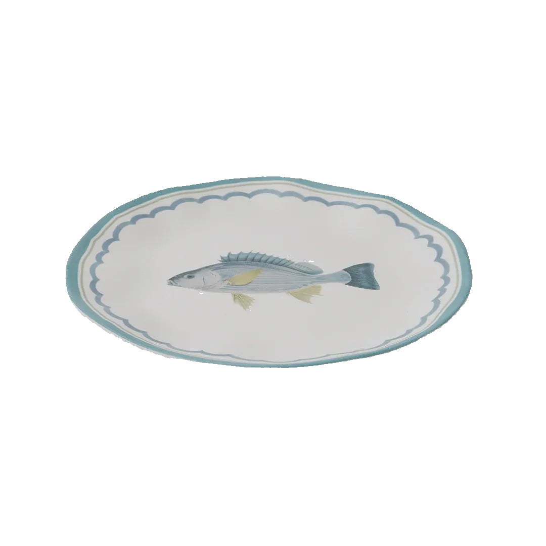 Melamine Large Plate - La Mer Fish