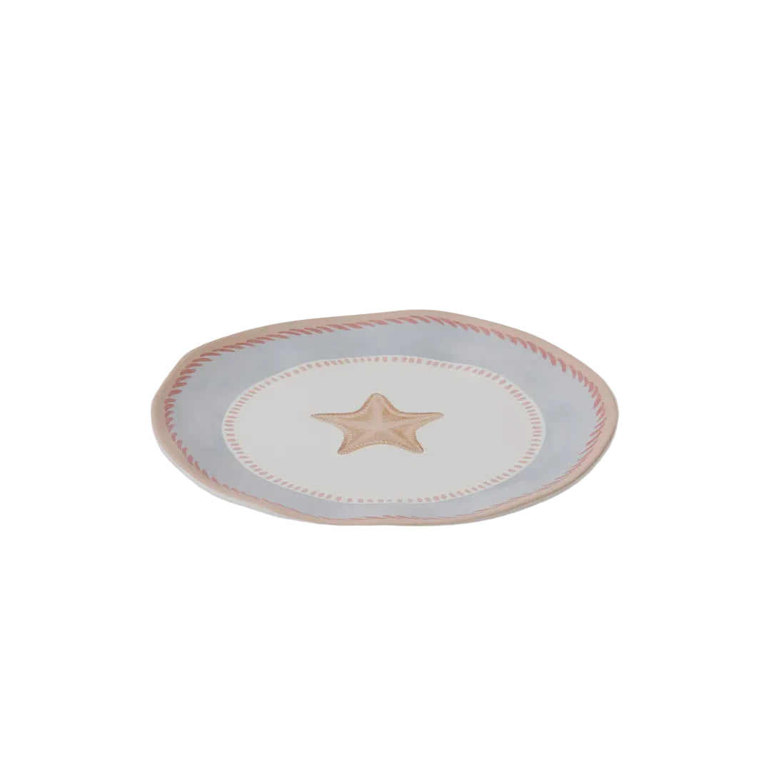 Melamine Small Plate - La Mer Starfish