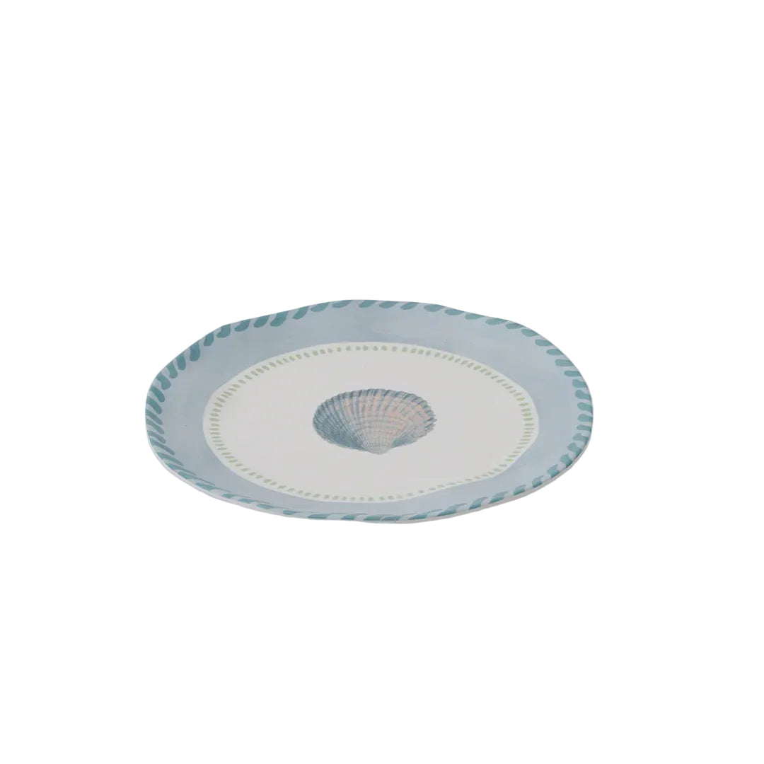 Melamine Small Plate - La Mer Cockle