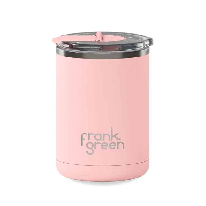 355ml Ceramic Cup + Hinged Screw Lid - Blushed