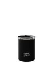 355ml Ceramic Cup + Hinged Screw Lid - Midnight