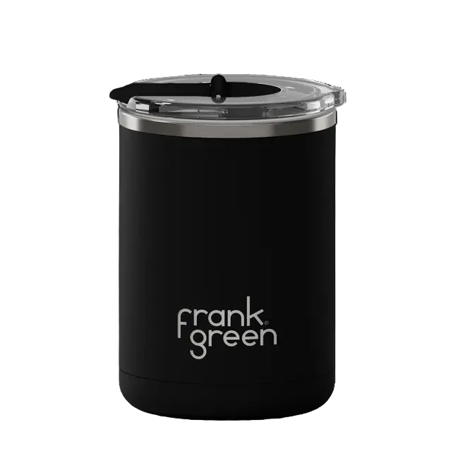 355ml Ceramic Cup + Hinged Screw Lid - Midnight