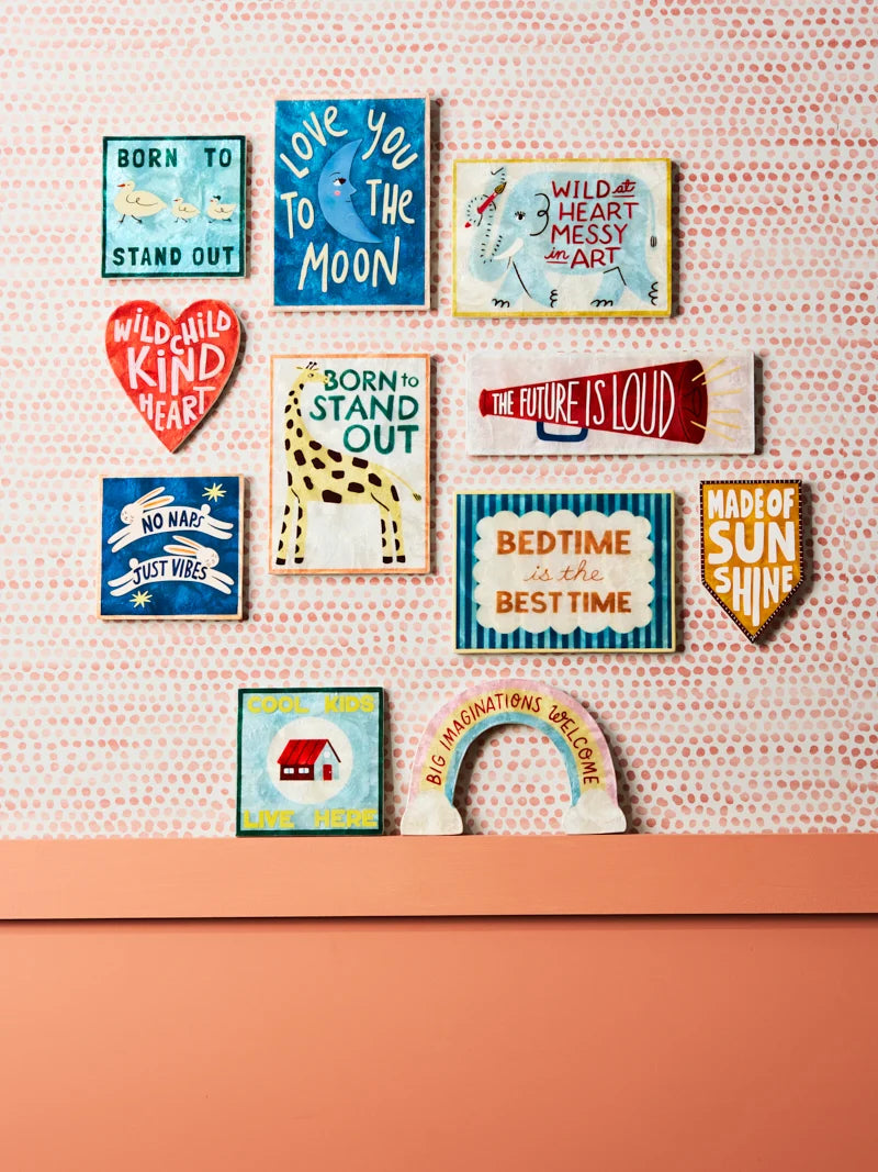 Capiz Shell Art Tile - Fun House - Elephant