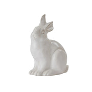 Bunny Cream Sitting Decor