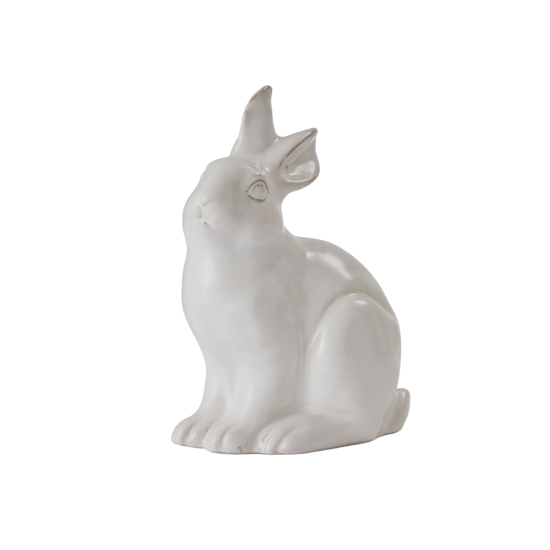 Bunny Cream Sitting Decor