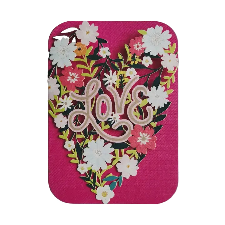 Cut Art Card - Love Heart