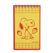 Mini Notebook - Snoopy Strawberry