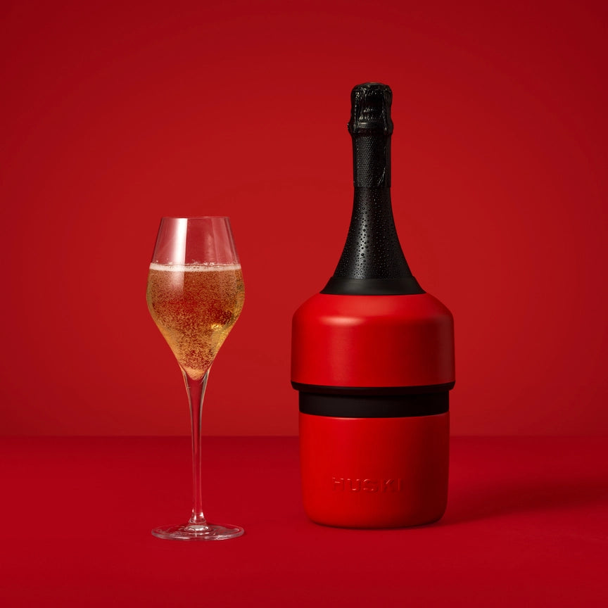 Huski Champagne Cooler - Red