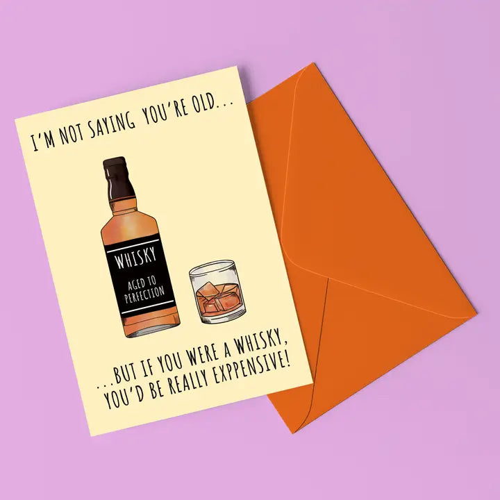 Expensive Whisky Card