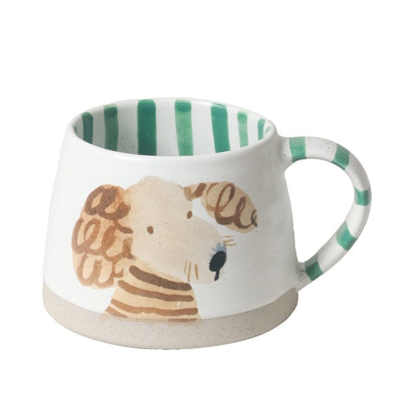 4 Dogs & A Cat Mug - Teddie