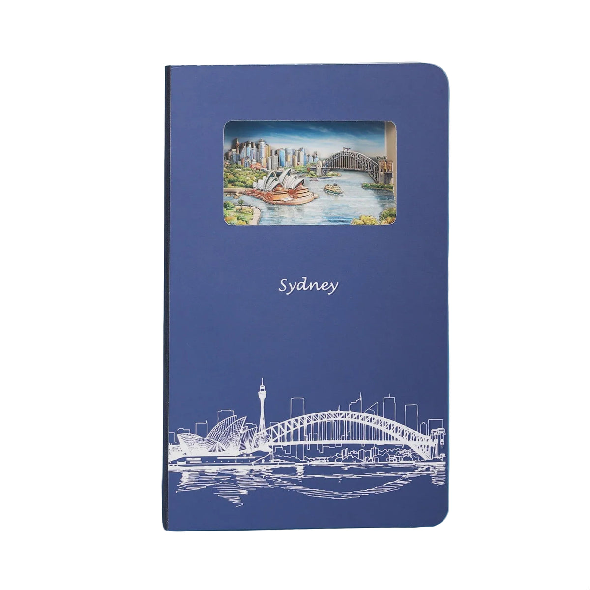 3D Paper Art Notebook - Sydney