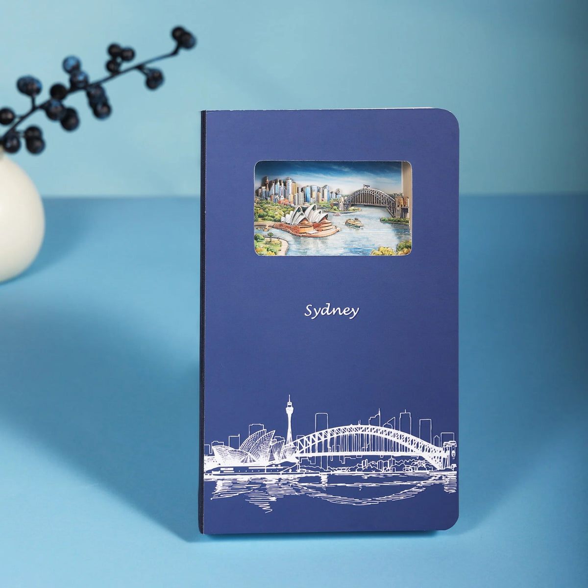 3D Paper Art Notebook - Sydney
