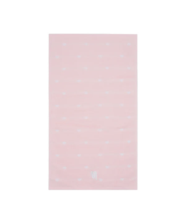 Workout Terry Towel - Fondant Hearts