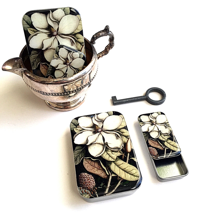Notions Tin Large - Magnolia