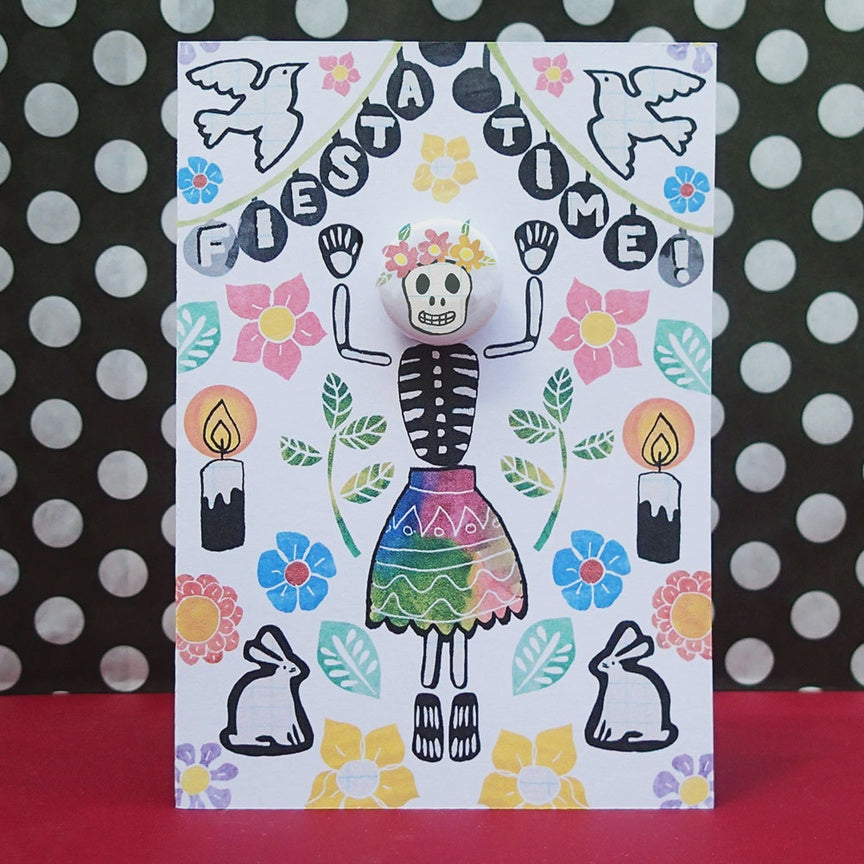 Card With Badge - Fiesta Time