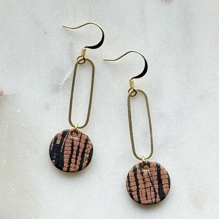 Alder Drop Earrings - Twine