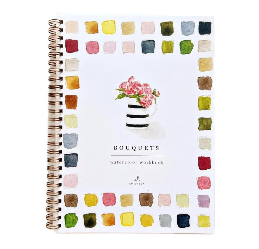 Watercolour Workbook - Bouquets