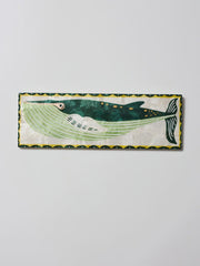 Capiz Shell Art Tile - Mariner - Whale