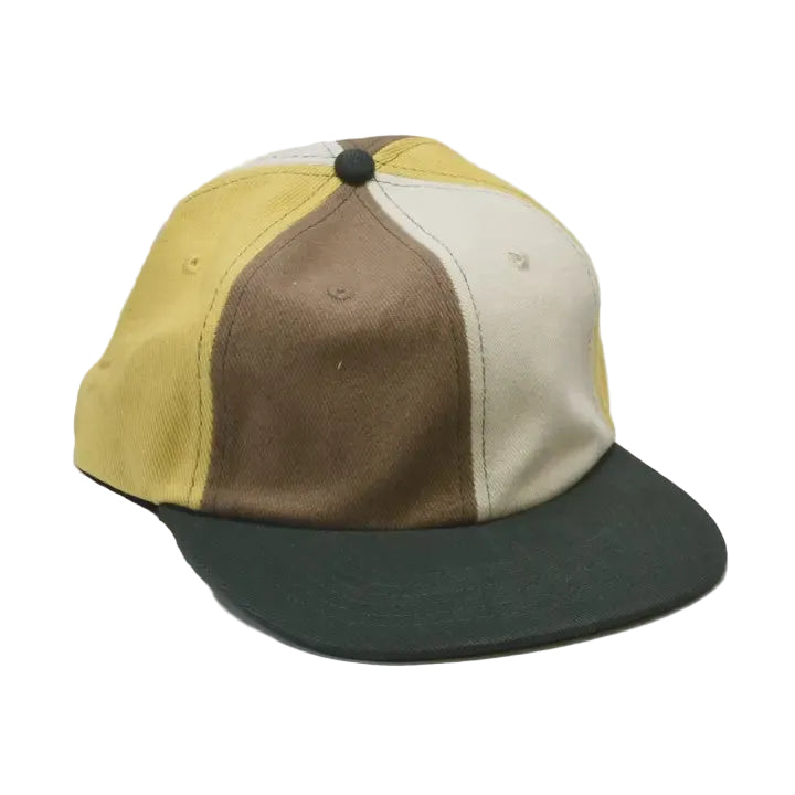 Curated Basics Cap - Colourblock Three Yellow