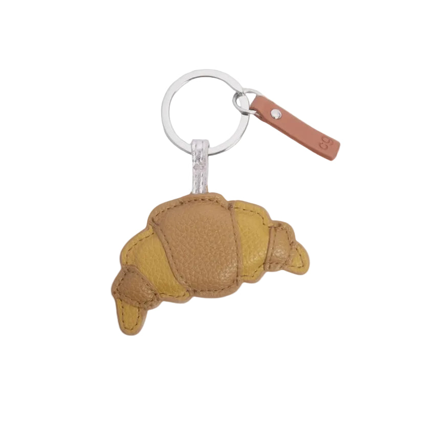 CG Vegan Leather Keyring - Croissant