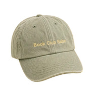 Embroidered Baseball Cap - Book Club Babe