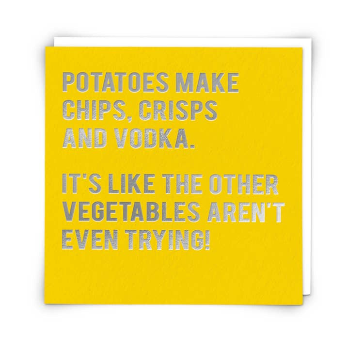 Potatoes Card
