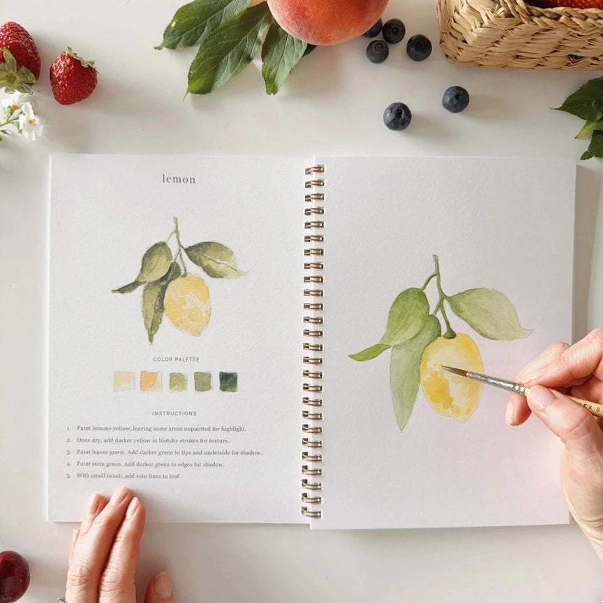 Watercolour Workbook - Fruit