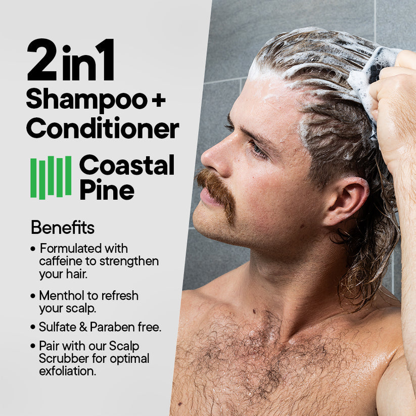 2 in 1 Shampoo & Conditioner Refill - Coastal Pine