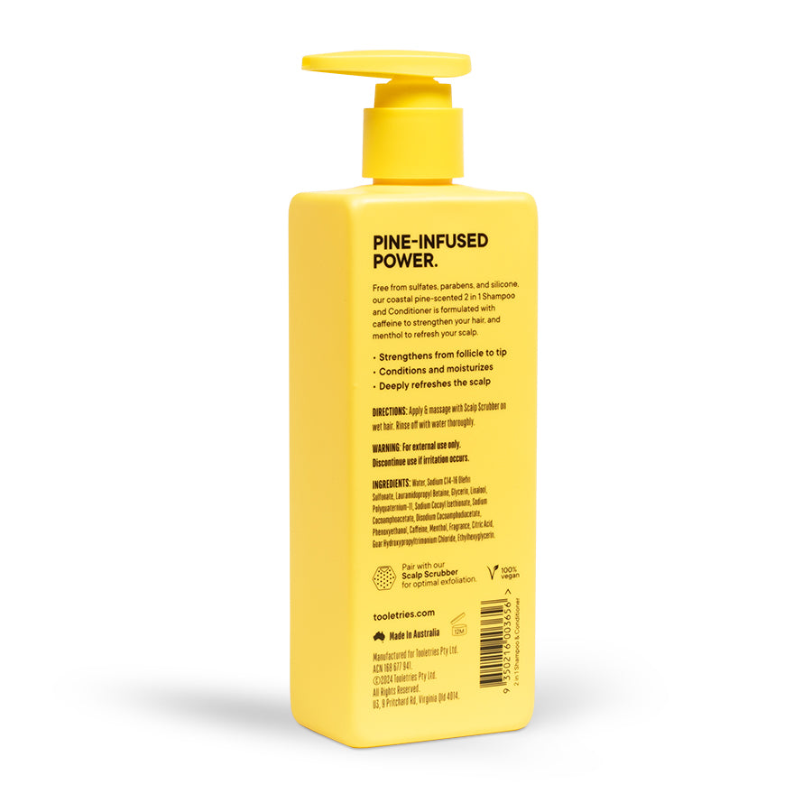 2 in 1 Shampoo & Conditioner - Coastal Pine