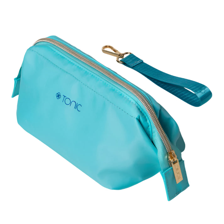 Medium Makeup Bag - Splash Aqua