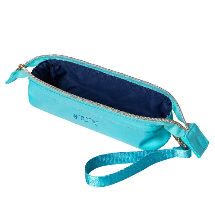 Small Makeup Bag - Splash Aqua