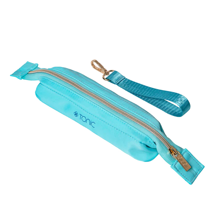 Small Makeup Bag - Splash Aqua
