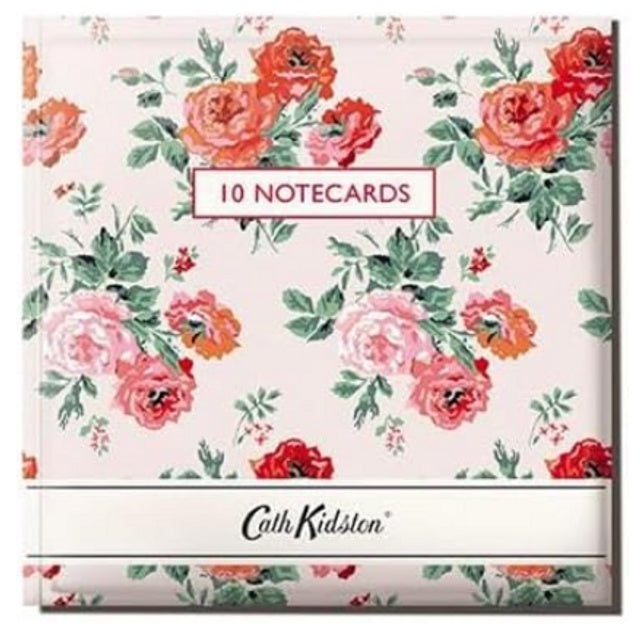 Notecard Wallet - Pink Florals