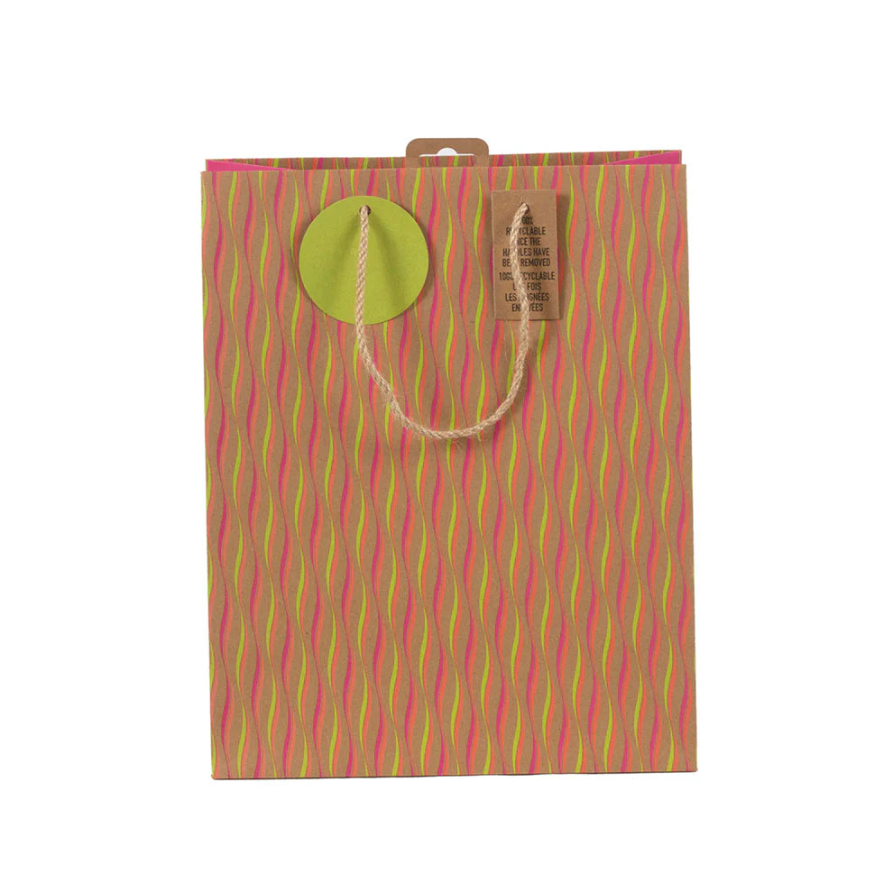 Gift Bag Large - Neon
