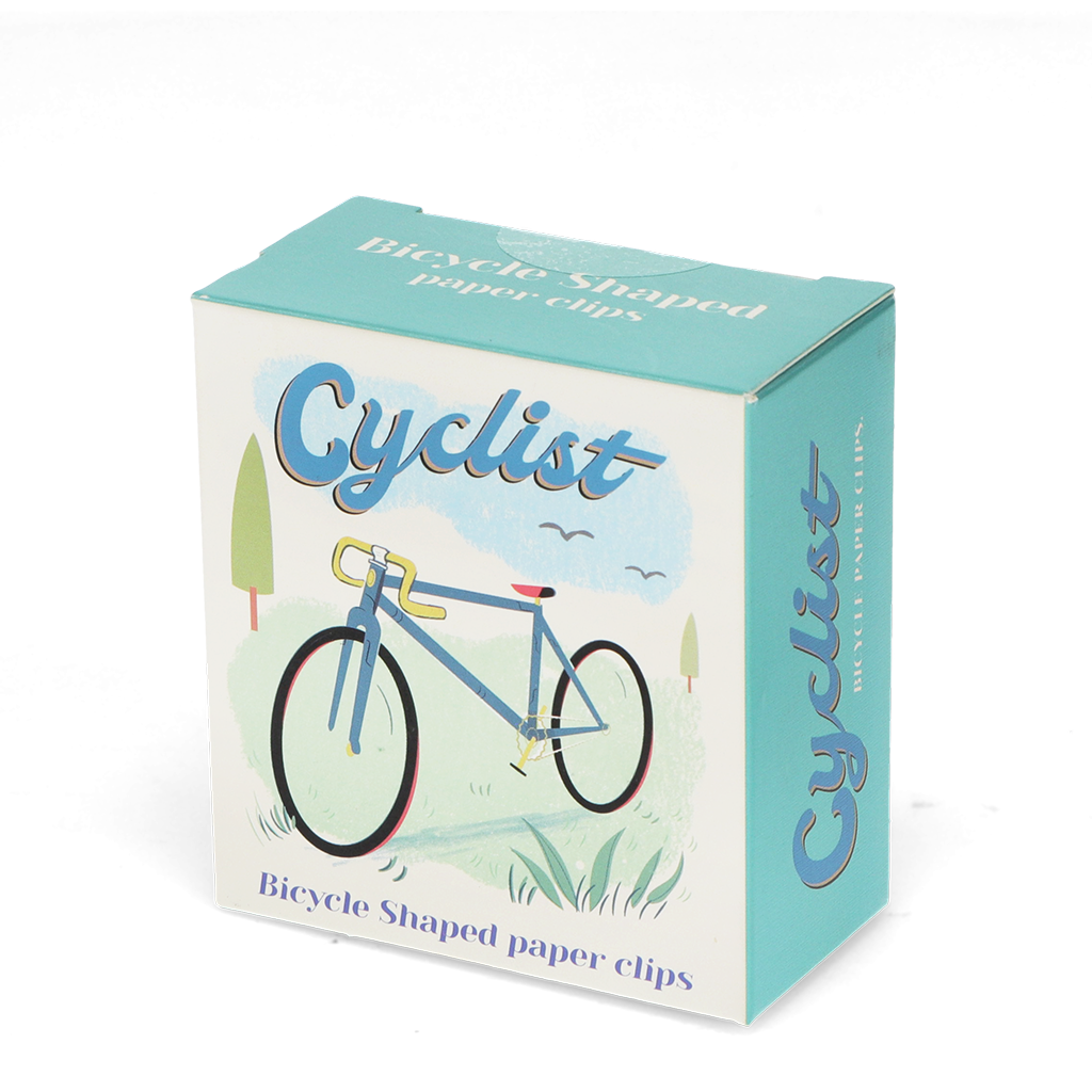 Cyclist Paper Clips