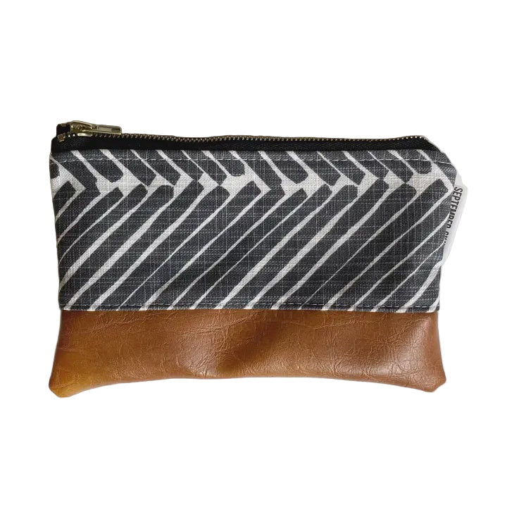 Cotton Coin Purse - Grey Griffin