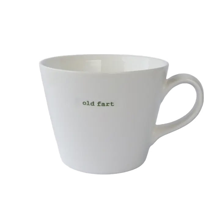 Word Bucket Mug - Old Fart