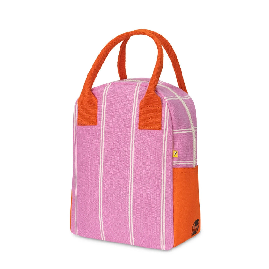 Zipper Lunch Bag - Shirt Stripe