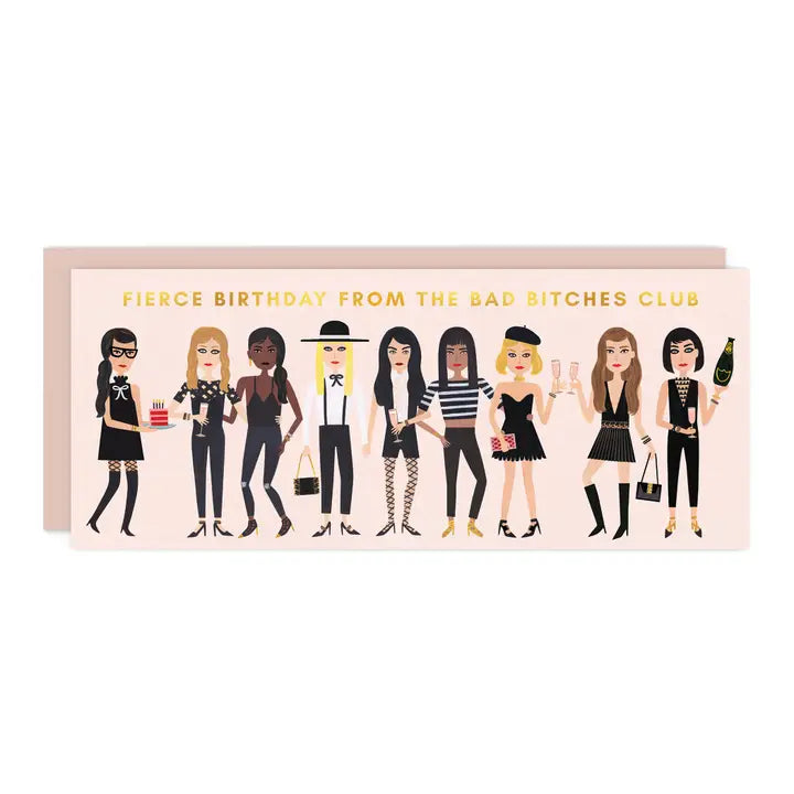 Fierce Birthday Greeting Card