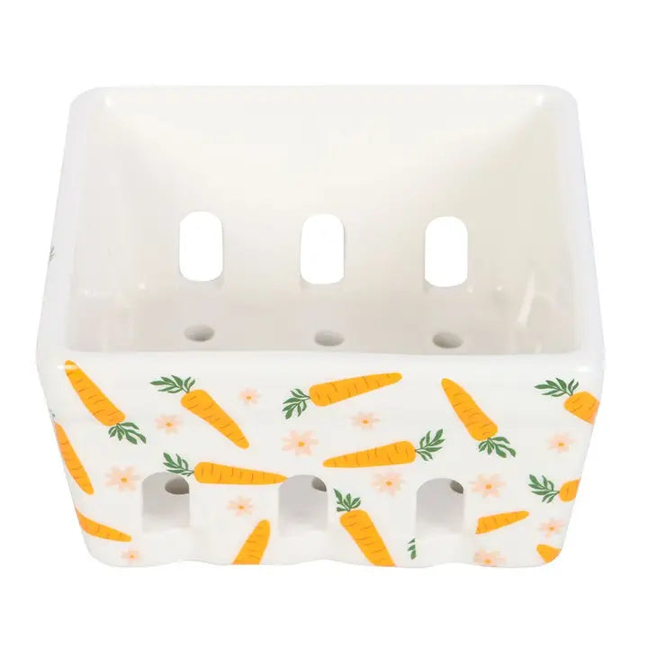 Ceramic Berry Basket - Carrot Patch