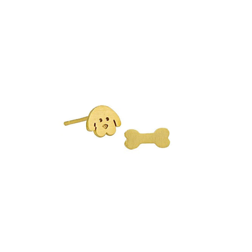 Buddy Stud Earrings - Gold